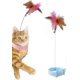 thumbnail image 1 of Cat Toys For Indoor Cats, Interactive Cat Toy With Feather, Silicone Collar With Small Bell, Self-employment Cat Toys, Silicone Collar Cat Teaser Stic, 1 of 3
