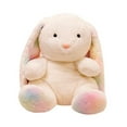 thumbnail image 2 of Bonitos juguetes de peluche de conejito, cojín con muñeca de conejo de peluche de orejas largas para niñas de San Valentín, 2 of 6