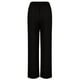thumbnail image 2 of Pantalones anchos de color liso y cintura alta para mujer - Pantalones informales para el trabajo/aire libre - Tejido de poliéster - Tallas XS-XL, 2 of 4