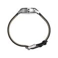 thumbnail image 3 of Timex Women's Briarwood 28mm Black/Silver Leather Strap Watch, 3 of 4