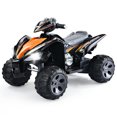 thumbnail image 1 of Costway Kids Ride On ATV Quad 4 Wheeler Electric Toy Car 12V Battery Power Led Lights, 1 of 10