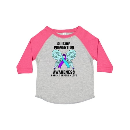 

Inktastic Suicide Prevention Awareness Hope Support and Love Boys or Girls Toddler T-Shirt