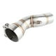thumbnail image 5 of Tubo medio de escape para motocicleta, repuesto de tubo de enlace medio de acero inoxidable para ADVENTURE R1200GS, 5 of 5