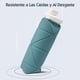 thumbnail image 5 of Botella de Agua Plegable con Válvula a Prueba de Fugas, Reutilizables, 600ml Mini Conveniente Botella de Viaje de Silicona para Gimnasio, Camping, Deportes (Verde), 5 of 5