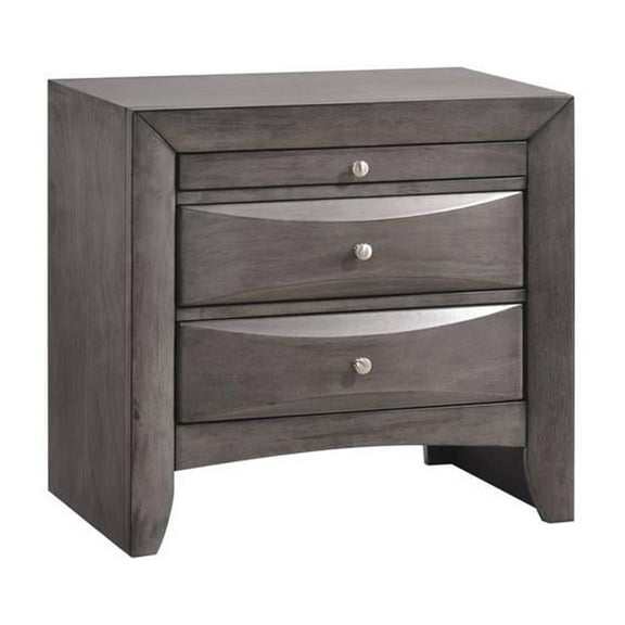 Picket House Furnshings Madison Nightstand in Gray