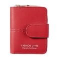 thumbnail image 1 of Short Womens Card Wallet Button Zipper Coin Purse New E4 R6R7 W3B3 G8A5 Z7, 1 of 8