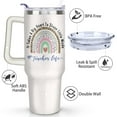 thumbnail image 3 of Teacher Gifts for Women, 40oz Teachers Tumbler with Handle, Teacher Appreciation Gifts From Student, Gifts for Teachers Women, Best Birthday Christmas End Of Year Thank You Teacher Gift Coffee Mug, 3 of 7