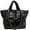 A01-black, variant on CoCopeaunt Puffer Tote Bag for Women Quilted Puffy Handbag Light Winter Down Cotton Padded Shoulder Bag Down Padding Tote Bag