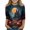 Black, variant on Grblisyd Unisex Kids Halloween Shirts 3/4 Sleeve Holiday Cute Graphic Tops Boys Girls Fashion Fall Crew Neck T-Shirt for Daily Wear