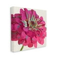 thumbnail image 2 of Stupell Industries Vivid Pink Dahlia Flower Bloom Botanical & Floral Painting Gallery Wrapped Canvas Print Wall Art, 2 of 5
