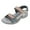Grey, variant on Women's Arch Support Sandals Orthotic Comfortable Walking Sandals Lightweight Adjustable Summer Outdoor Shoes (Beige,Size 9)