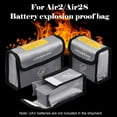 thumbnail image 1 of Wal-mart Aubaines Viflosae Sac Protecteur Antidéflagrant pour Batterie de Drone LiPo Safe pour 2S Sac de Rangement pour Batterie Aubaines des Fêtes, 1 of 7