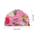 thumbnail image 4 of Unique Bargains 1 Pc Breathable Ink Style Swimming Cap Pink, 4 of 6