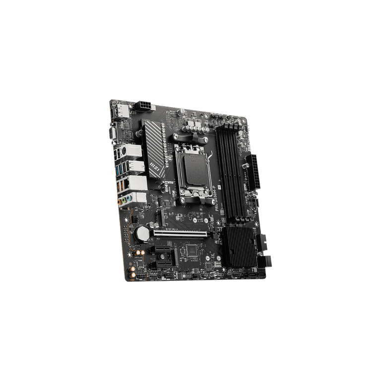 MSI, Motherboard, PRO B650M-P, AMD Socket AM5 Micro ATX - Walmart.com