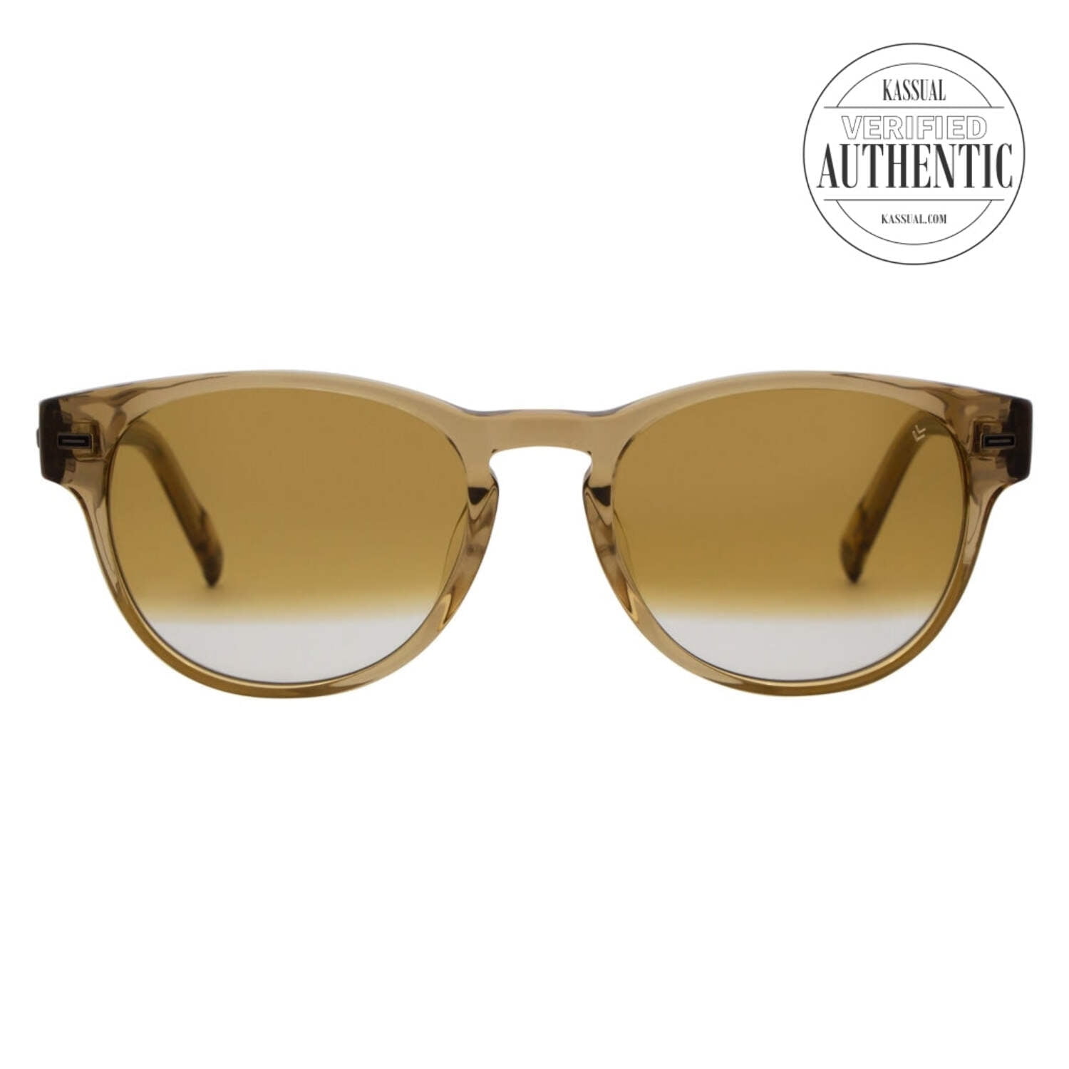 John Varvatos Brown Oval Men's Sunglasses V532 0YLC 51