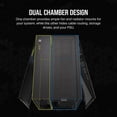 thumbnail image 3 of Funda para PC Corsair iCUE LINK 2500X RGB Small-Tower mATX negra, 3 of 8
