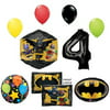 The Lego Batman Movie 4th Birthday Party Supplies and Balloon Decorations