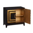 thumbnail image 3 of Pemberly Row Coffre de Porte Moderne en Noir, 3 of 3