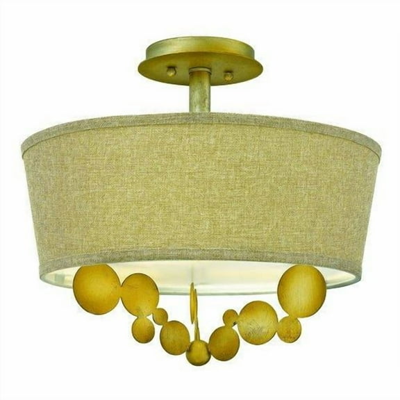 Fredrick Ramond FR31241SPG Ceiling Fixtures Barolo Indoor Lighting Semi-Flush ;