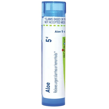 Boiron Aloe 5C, Homeopathic Medicine for Urgent Diarrhea Or Hemorrhoids, 80 Pellets