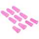 thumbnail image 1 of Protector de Punta de Dedo de Silicona Uxcell, Cubierta de Dedo de Goma, Guardapulgar Rosa, Tamaño Variado, 2 Juegos, 1 of 5