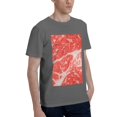 thumbnail image 2 of Bingfone Beef Steaks Men'S Loose Fit Short-Sleeve Pocket T-Shirt, 2 of 7