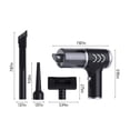 thumbnail image 3 of Bdday Swimming Pool Vacuum Cleaner Handheld Vacuum Car Vacuum with 8000pa, Lightweight Rechargeable Hand Vacuum, Wet Dry Hand Vacuum Cleaner for Car Portable Vacuum Cleaner, 3 of 9