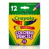 Crayola Colored Pencil Set, 12-Colors, Half-Size