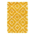 thumbnail image 3 of Unique Loom Trellis Shag Collection Area Rug - Ruth (2' x 3' Rectangle Yellow/Ivory), 3 of 9
