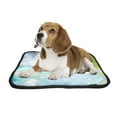 thumbnail image 2 of PKQWTM Tropical Maldives Island Beach Sea Sky Pet Dog Cat Bed Pee Pads Mat Cushion Potty Dogsblankets Crate Bed Kennel 28x36 inch, 2 of 3