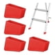 thumbnail image 1 of 4pcs Step Ladder Feet Covers Versatile Ladder Leg Covers Non-Skid Ladder Pads Rubber Foot Pad Insula, 1 of 5