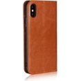 thumbnail image 6 of iPhone Xs Wallet Case,Premium Leather Folio Flip Case Cover Book Design with Kickstand Feature with Card Slots/Cash Compartment for iPhone Xs - Khaki, 6 of 7