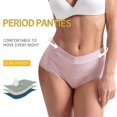 thumbnail image 1 of Menstrual Cotton Underwear For Women, Anti-leakage for Women Menstrual Cotton Underwear with Absorbent Leakage Zone, 1 of 5
