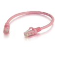 thumbnail image 1 of 10 ft. Cat6 Snagless Unshielded-UTP Ethernet Network Patch Cable - Pink, 1 of 1