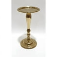 thumbnail image 2 of Jiallo 72751 9 in. Pillar Candle Holder, Antique Gold, 2 of 2