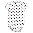 thumbnail image 6 of Hudson Baby Short Sleeve Bodysuits, 5-Pack, Newborn- 24 Months, 6 of 7