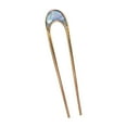 thumbnail image 2 of U-Shaped French Hair Pin for Women- Vintage Metal Hair Stick for Women, Classic Bun Chignon Hair Fork, Simple Solid Color Hair Accessory, Thick Long Hair Styling Tool, 3.94 in Length, 1PC, 2 of 9