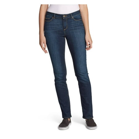 Eddie Bauer Women's StayShape Straight Leg Jeans -