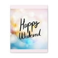 thumbnail image 6 of Inspirational Wall Art Happy Weekend Motivation Wall Decor for Home Office Gym Inspiring Success Quote Print Ready to Hang Unframed, 6 of 17