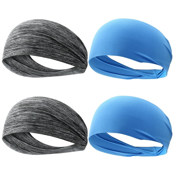 Diadema deportiva JShteea que Absorbe la Humedad 4 bandas Elásticas Ultrafinas para hombres y mujeres