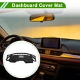 thumbnail image 2 of Cubierta del tablero Unique Bargains para Mazda 6 Atenza 2017-2019 sin HUD, cubierta del tablero interior del automóvil antideslizante/antipolvo de cuero sintético negro 1 pieza, 2 of 7