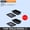 2pcs with lid, variant on BOXIANG Under Seat Drawder Storage Box fit for Tesla Model Y 2020-2024 Organizer Accessories Underseat Hidden Store Space Bins Chair Tray
