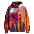 thumbnail image 2 of Womens Halloween Sweatshirt, Oversized Fall Fashion Aesthetic Bat Print Crewneck, Comfy Lounge & Party Outfit, 2 of 4