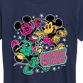 thumbnail image 3 of Disney - Mickey Collage - Women's Short Sleeve Graphic T-Shirt, 3 of 5