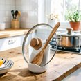 thumbnail image 5 of 6‑in‑1 Kitchen Utensil Holder, Vertical Countertop Caddy, Spoon Rest Lid & Cutting Board Organizer, Space‑Saving Kitchen Storage Rack, 5 of 5