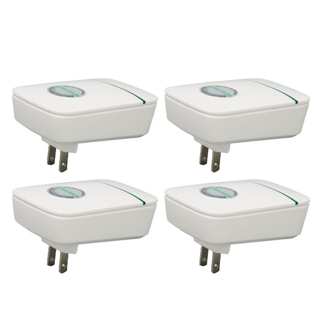 Household Power Saver, Surge Protection 90-240V Household Energy Saver 4PCS Green Indicator Light For Hotel For Apartment EU Plug,US Plug,UK Plug