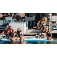 thumbnail image 2 of Island Hopper Buddy 12 Foot Inflatable Swimming Water Platform, 2 of 8