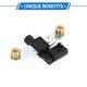 thumbnail image 5 of Sensores de Posición del Cigüeñal de Metal Plástico Negro para RENAULT Clio Hatchback 1 Pc 1.6 98-05, 5 of 6
