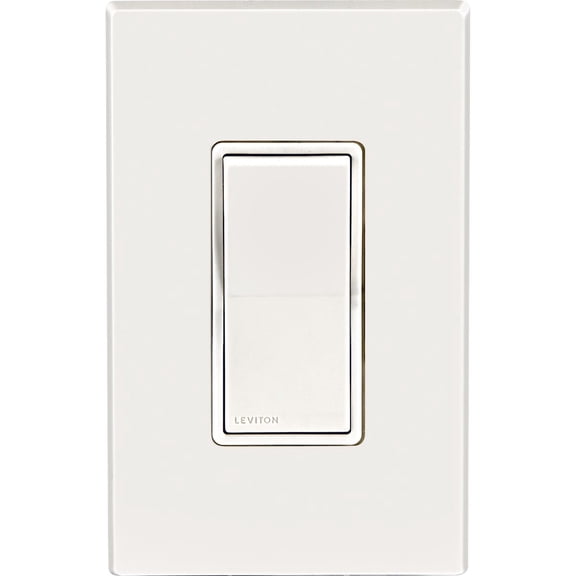 Leviton 3016734 Single Pole Rocker Switch, White