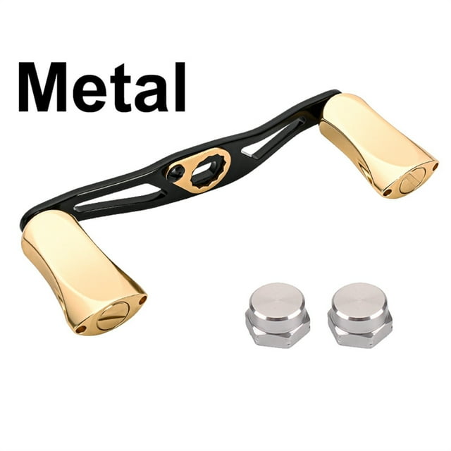 Fishing Reel Handle Carbon Fibre Aluminum Alloy Knob For Baitcasting Reel Fish Reel Tackle Accessory ,Rigid Aluminum Skeletal Frame